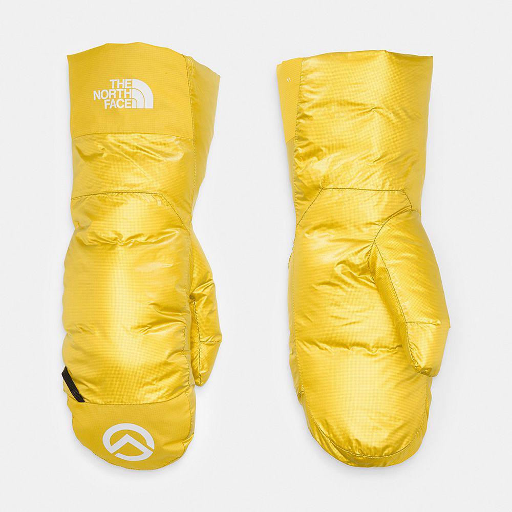 The North Face Amk L4 100O-Fill Prodown™ Ανδρικα Γάντια - Κίτρινα (UMPS57620)